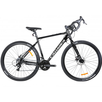 Велосипед Crosser Nord 55cm 28" (черный)